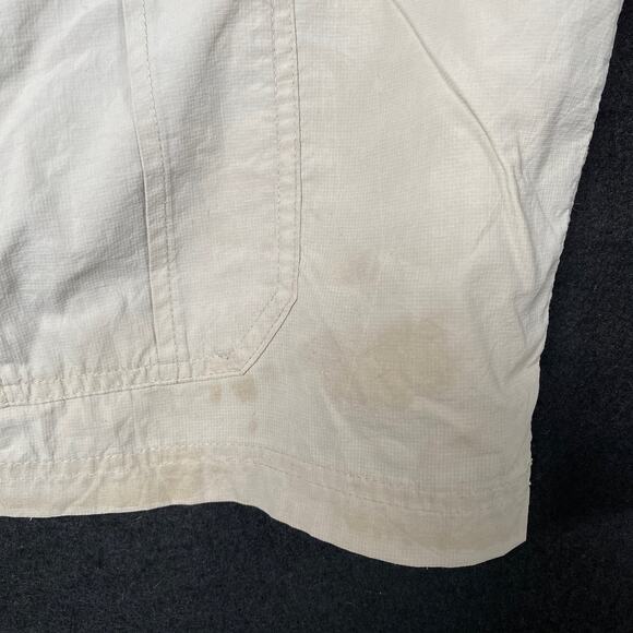Columbia Mens Shorts Tan 100% Nylon Field Gear Pockets Medium - Picture 12 of 14